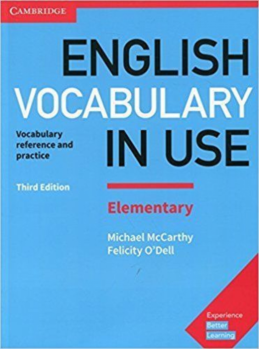 Felicity, Mccarthy, Michael O`dell English vocabulary in use elementary book with answers, 3 ed. 