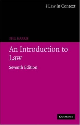 Harris Phil An Introduction to Law 