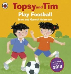 Jean, Adamson Topsy & tim play football 