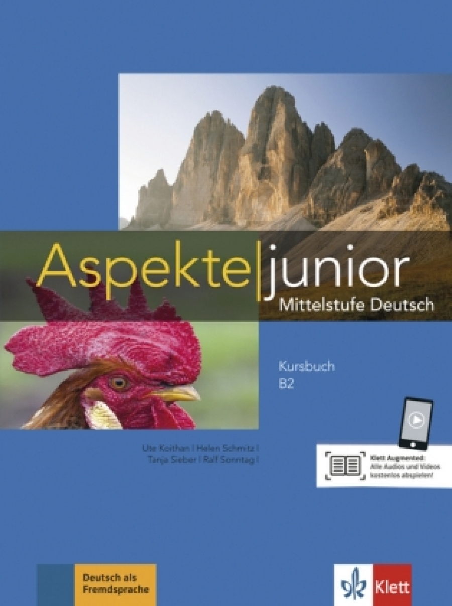 Koithan Ute, Moritz Ulrike, Schmitz Helen, Sieber Tanja, Sonntag Ralf Aspekte junior B2. Kursbuch mit Audios zum Download 