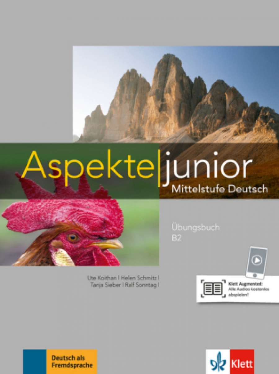 Koithan Ute, Schmitz Helen, Sieber Tanja, Sonntag Ralf Aspekte junior B2. Uebungsbuch mit Audios zum Download 