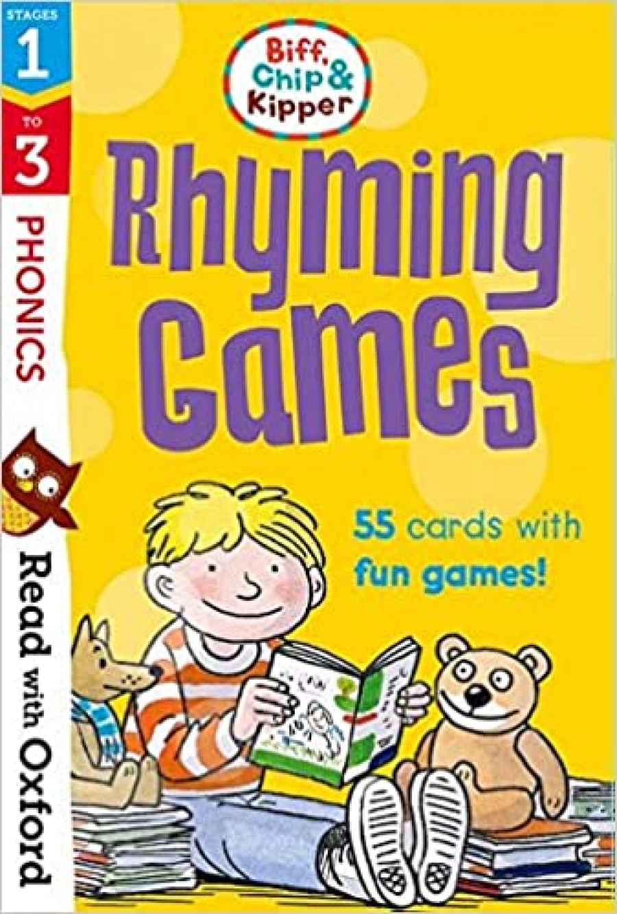 Hunt Roderick, Brychta Alex, Young An Read with Oxford: Stages 1-3: Biff, Chip and Kipper: Rhyming Games Flashcards 