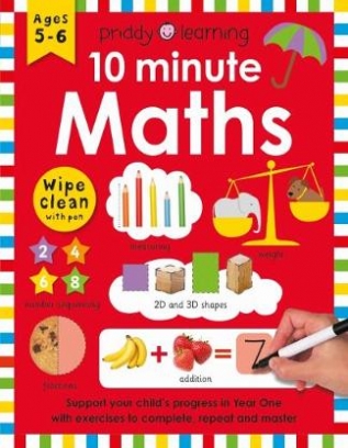 Priddy Roger 10 Minute Maths. Ages 5-6 