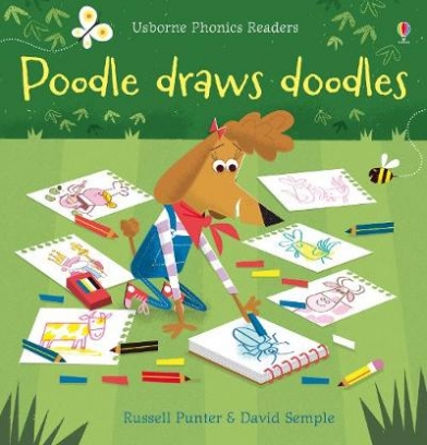 Punter Russell Poodle Draws Doodles 