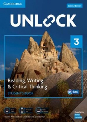 Sowton Chris, Westbrook Carolyn, Baker Lida Unlock 3. Reading, Writing, & Critical Thinking. Student's Book, Mob App and Online Workbook with Downloadable Video 