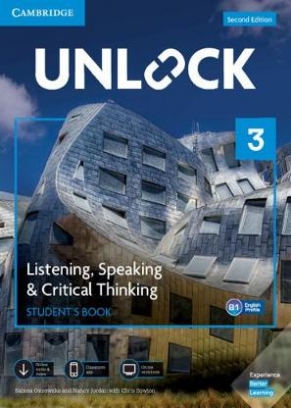 Ostrowska Sabina, Sowton Chris, Jordan Nancy Unlock 3. Listening, Speaking & Critical Thinking. Student's Book, Mob App and Online Workbook with Downloadable Audio and Video 