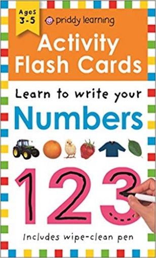Priddy Roger Activity Flash Cards. Numbers 