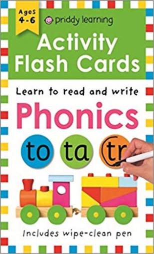 Priddy Roger Activity Flash Cards. Phonics 