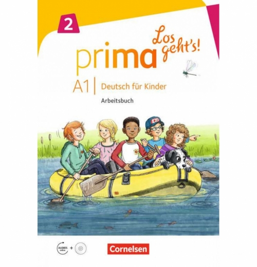 Prima A1.2. Los geht's. Deutsch fur Kinder. Arbeitsbuch mit Stickerbogen 