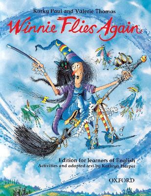 Valerie Thomas Winnie Flies Again: Storybook with Activity Booklet (Paperback) 