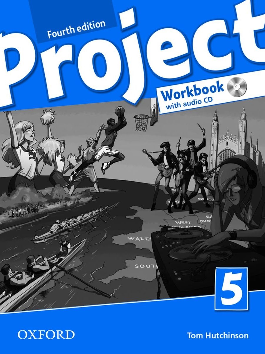 Tom Hutchinson Project Fourth Edition 5 Workbook with Audio CD 
