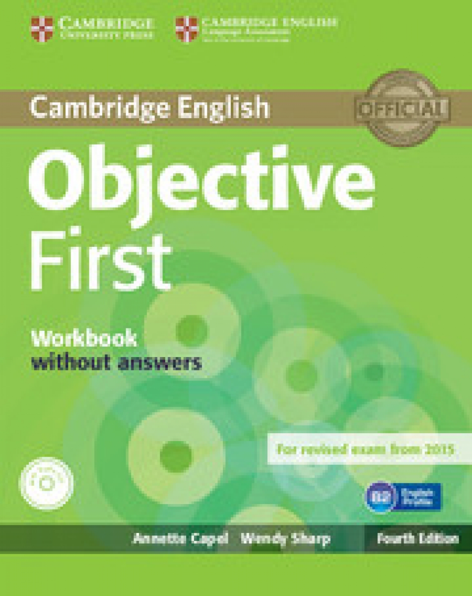 Capel Annette Objective First Workbook without Answers 