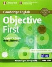 Annette Capel, Wendy Sharp Objective First 4th Edition (for revised exam 2015) Student's Book Pack (Student's Book with Answers with CD-ROM and Class Audio CDs(2)) 