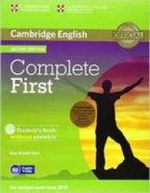 Guy Brook-Hart Complete First Second edition (for revised exam 2015) Student's Pack (Student's Book without Answers with CD-ROM, Workbook without Answers with Audio CD) 