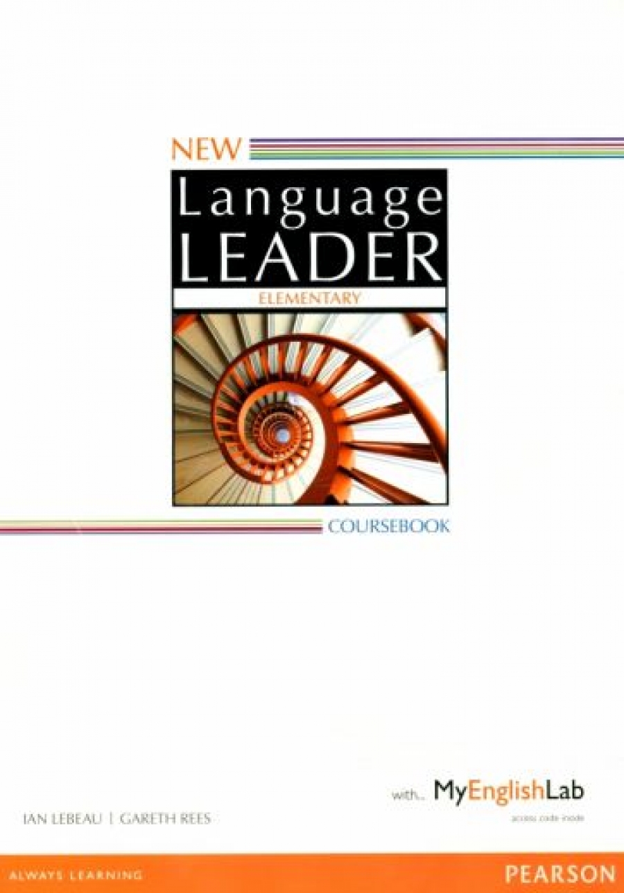 Gareth Rees, Ian Lebeau New Language Leader Elementary Coursebook with MyEnglishLab 
