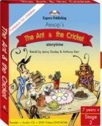 Aesop retold by Jenny Dooley & Anthony Kerr Stage 2 - The Ant & the Cricket FunPack (Pupil's Book, Audio CD, DVD Video/ DVD-ROM PAL) 