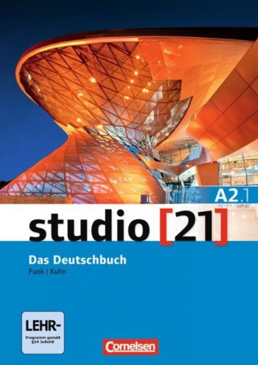 Kuhn Christina, Funk Hermann studio 21 - A2. 1 Kurs- und Ubungsbuch mit DVD-ROM 