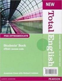  . New Total English Pre-intermediate Etext Students' Book. Access Card. Printed Access Code 