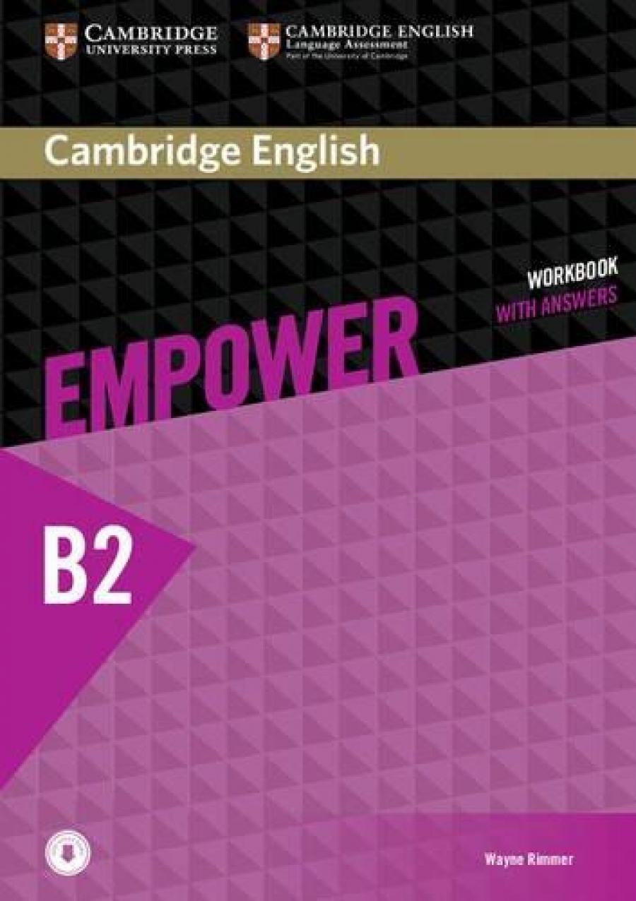 Anderson Cambridge English Empower Upper Intermediate Workbook with Answers with Downloadable Audio 