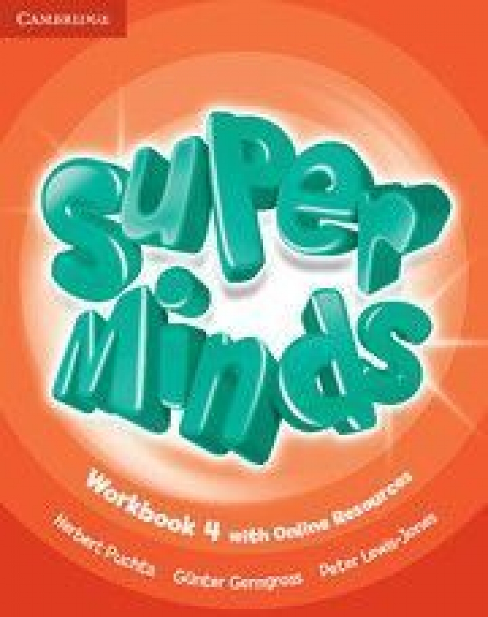 Puchta Super Minds Level 4 Workbook with Online Resources 