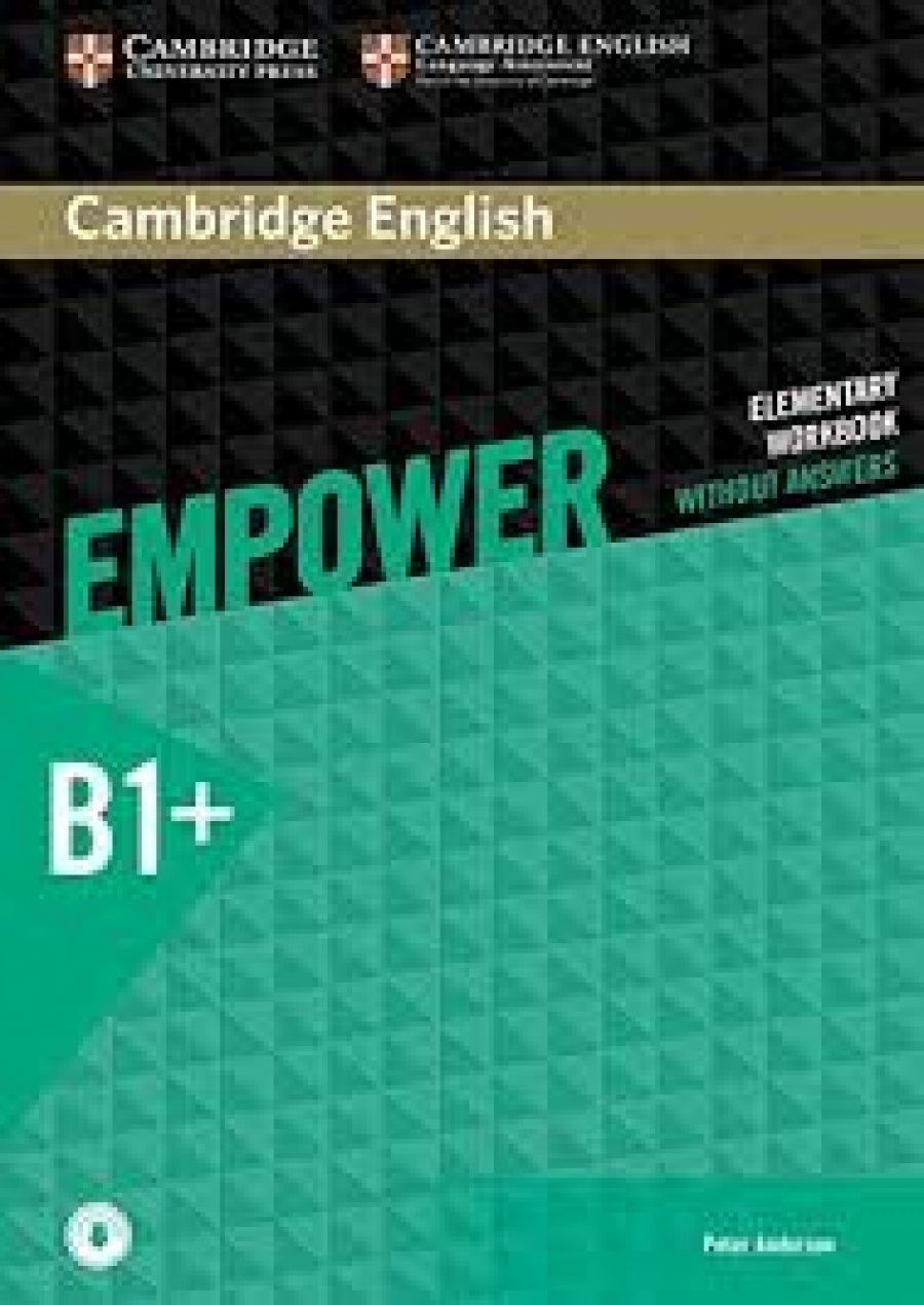 Anderson Cambridge English Empower Intermediate Workbook without Answers with Downloadable Audio 