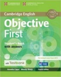 Capel Annette Objective First Student's Book with Answers with Testbank 