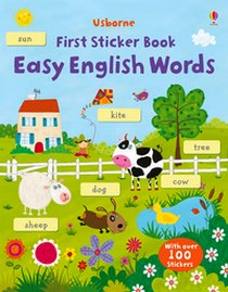 Brooks F. First Sticker Book: Easy English Words 