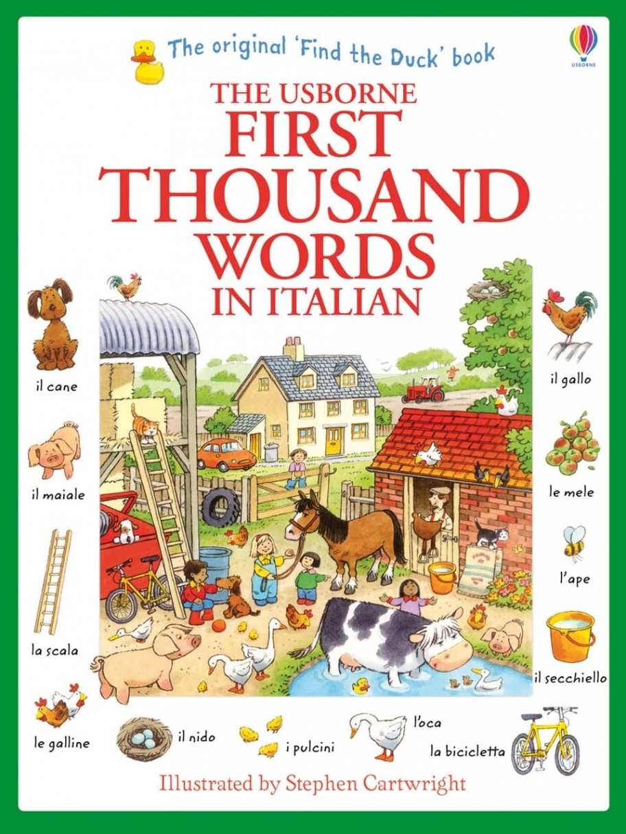 Heather Amery First Thousand Words in Italian 
