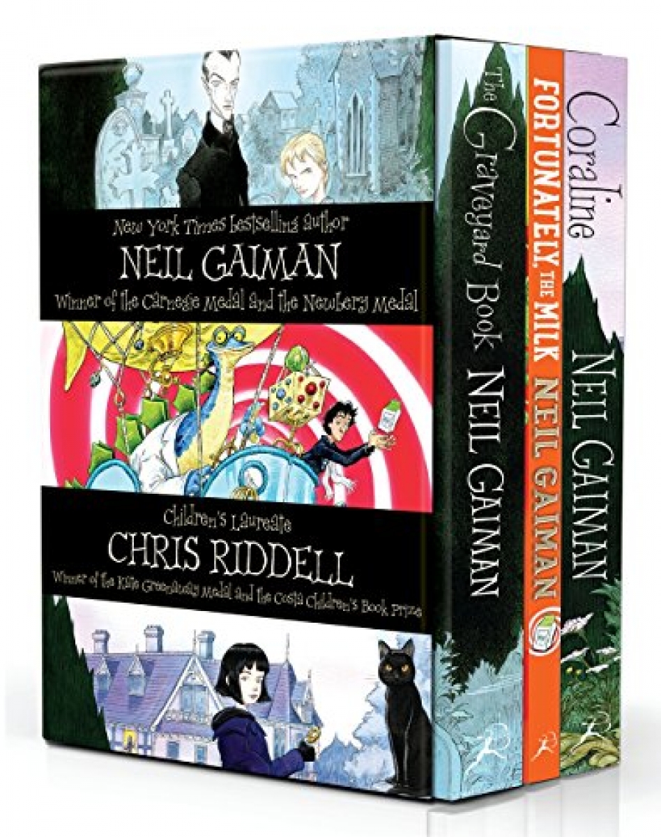 Gaiman Neil Neil Gaiman & Chris Riddell Box Set 