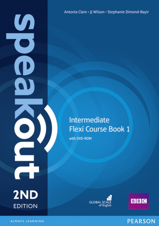 Clare, J., Antonia; Wilson Speakout. 2Ed. Intermediate. Flexi Course Book 1 with DVD-ROM 