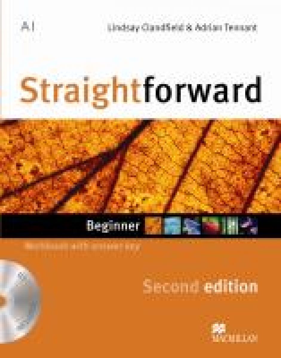 Clandfield Lindsay Straightforward 2ed Beginner Work Book &  CD With Key 