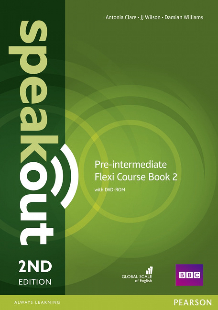 Clare, J., Antonia; Wilson Speakout. 2Ed. Pre-Intermediate. Flexi Coursebook 2 with DVD-ROM 