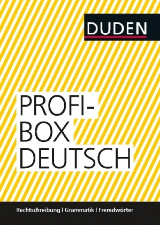 Duden Profibox Deutsch. Rechtschreibung, Grammatik, Fremdwoerter 