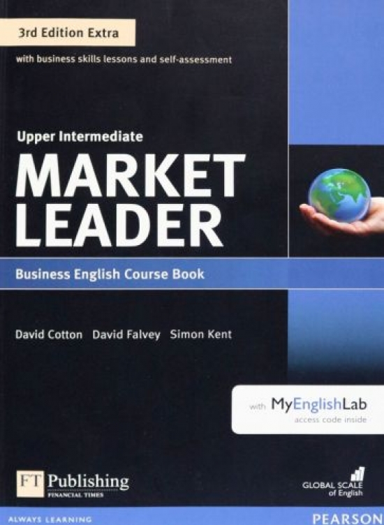 Cotton D., Falvey D., Kent S. Market Leader 3rd Edition Upper Intermediate Coursebook and MyEnglishLab Pin + DVD 