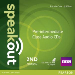 Clare, J., Antonia; Wilson Speakout. 2Ed. Pre-Intermediate. Class Audio CDs. 