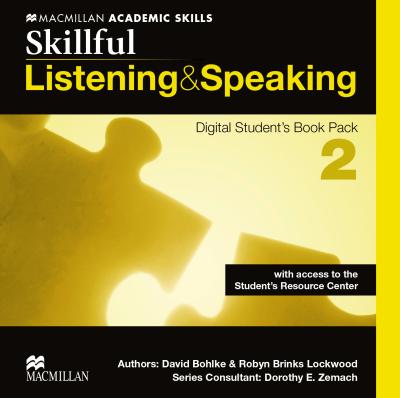 Skillful 2. Listening and Speaking. Digital Student's Book Pack 