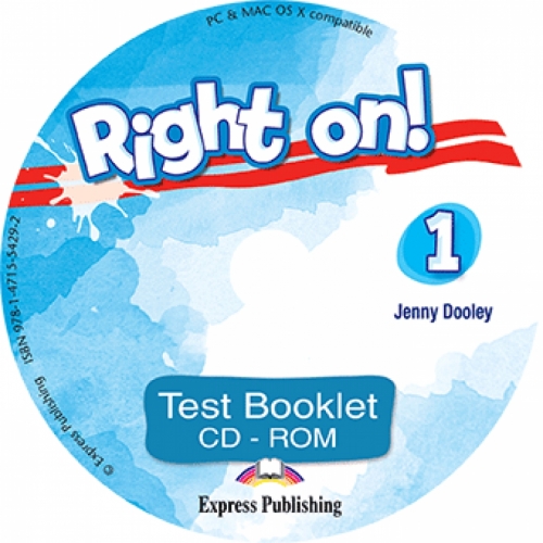 Jenny Dooley Right on! 1. Test booklet CD-ROM (international).    CD-ROM 