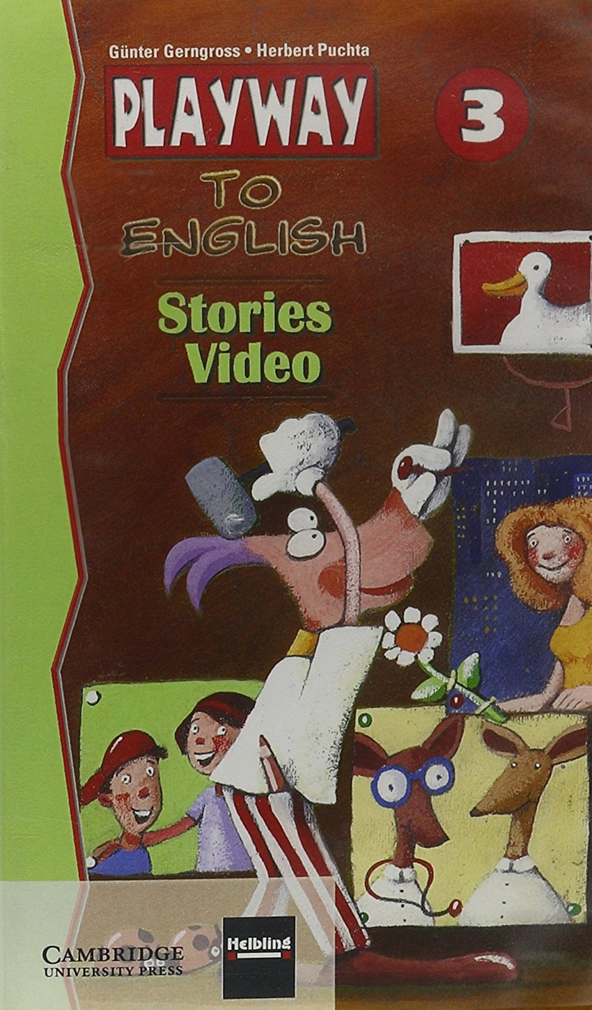 Herbert Puchta, Gunter Gerngross  VHS. Playway to English 3 Stories Video PAL 