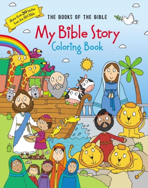 Zondervan My Bible Story Coloring Book: The Books of the Bible 