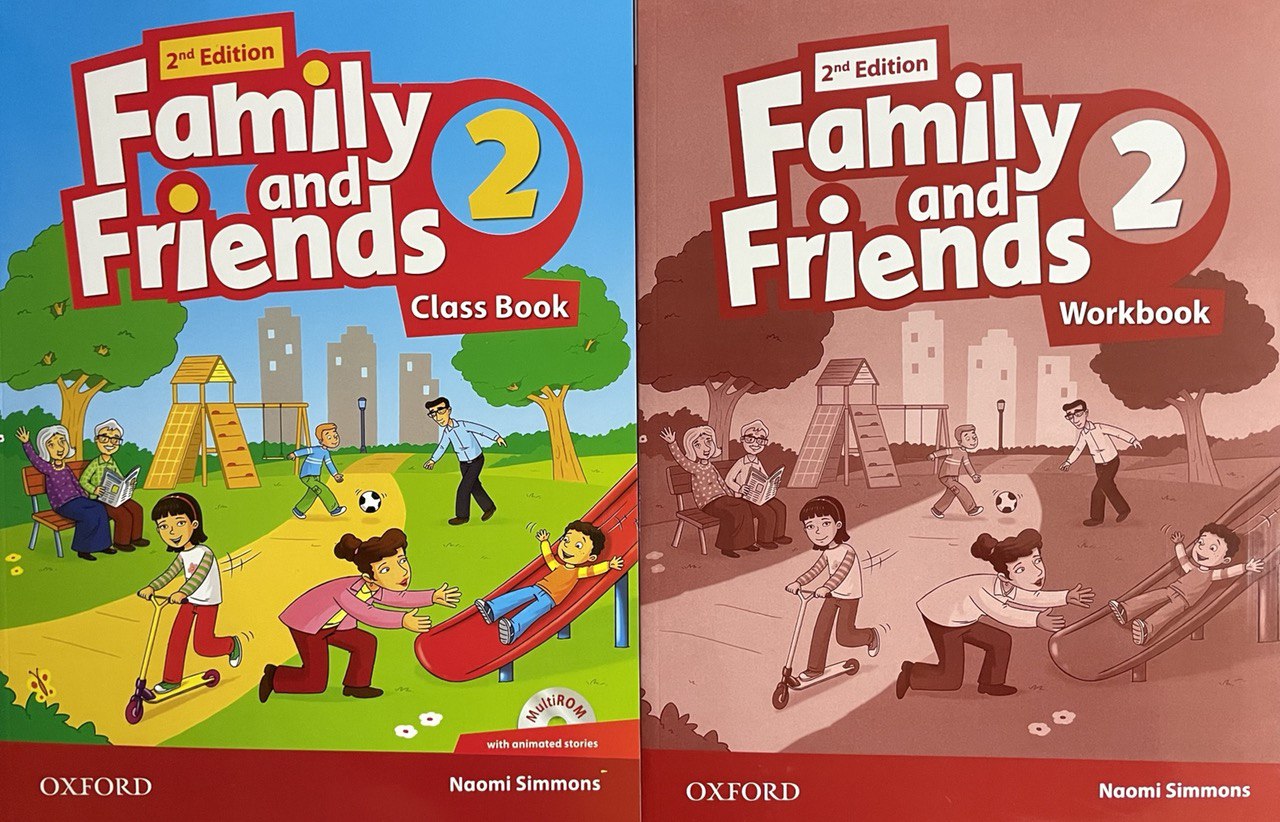 Tamzin Thompson, Naomi Simmons, Jenny Quintana Family and Friends Second Edition 2 Class Book and multiROM Pack + Workbook.    . 