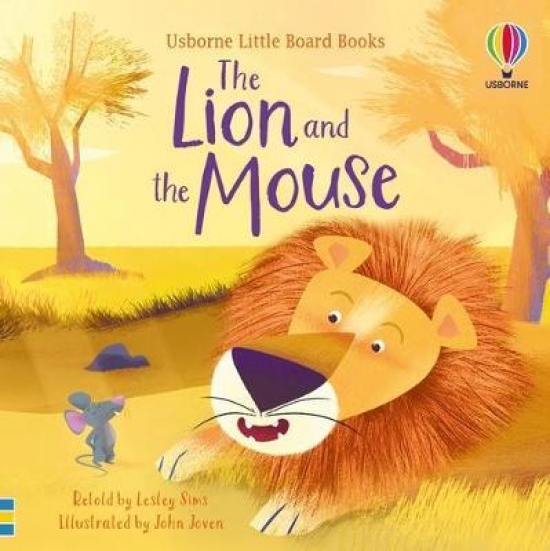 Lesley Sims The Lion And The Mouse Little Board Book 