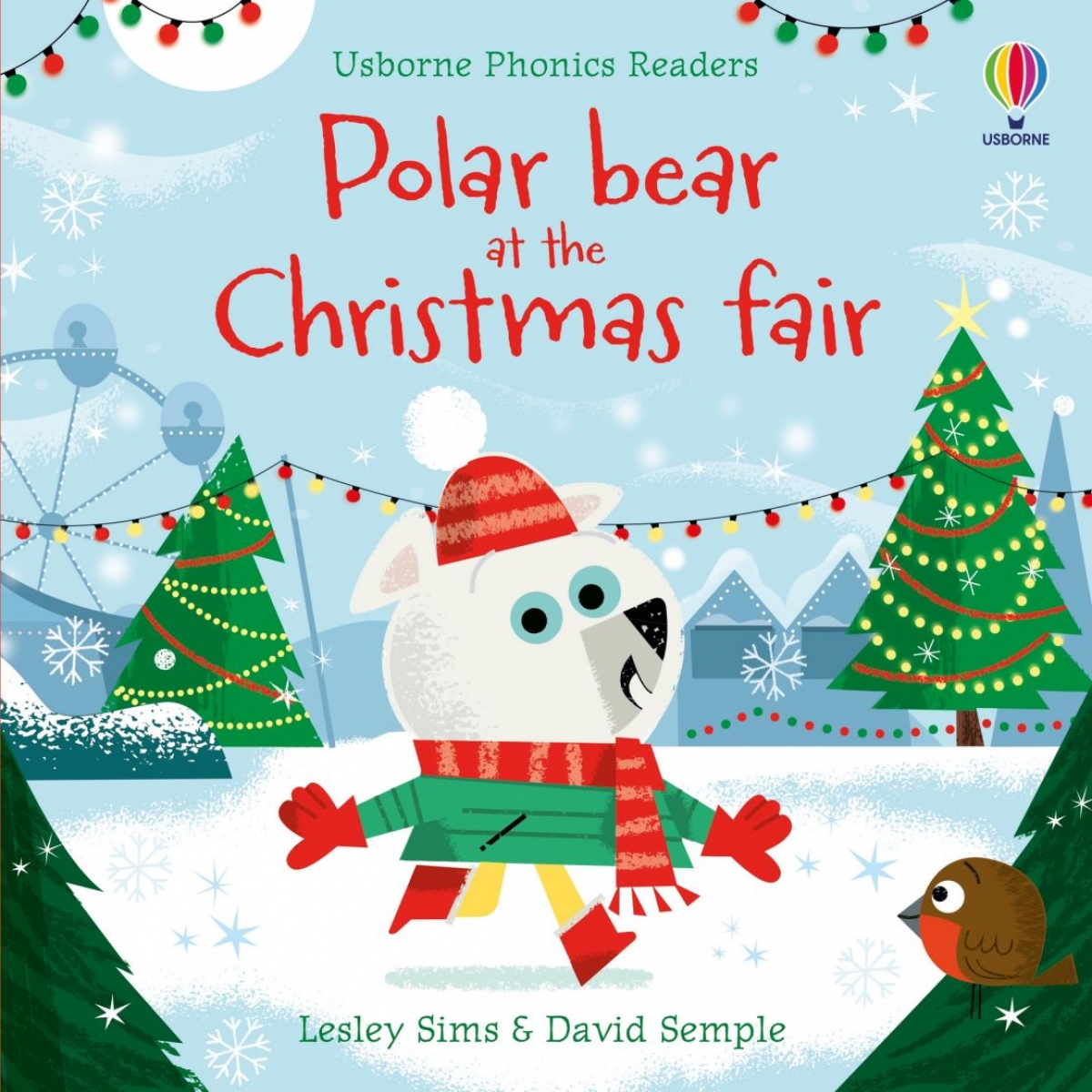 Lesley Sims Polar Bear at the Christmas Fair 