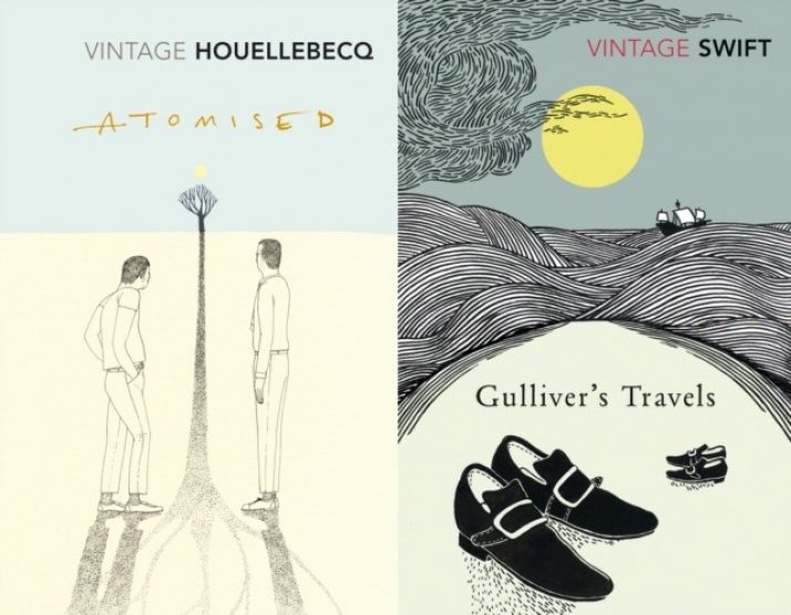 Jonathan Swift Gullivers Travels & Atomised set 2 book 