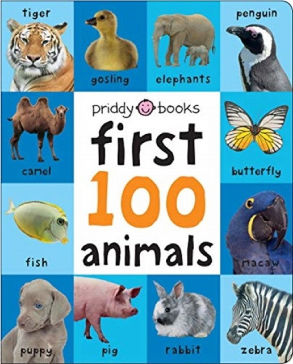 Priddy Roger First 100 Animals Padded 
