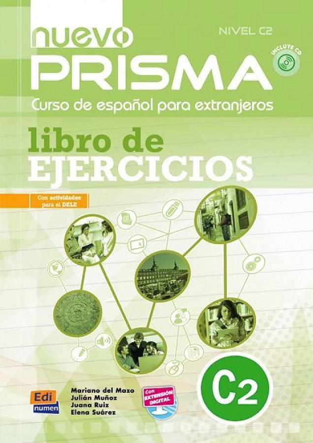 nuevo Prisma C2 - Libro de ejercicios + CD 