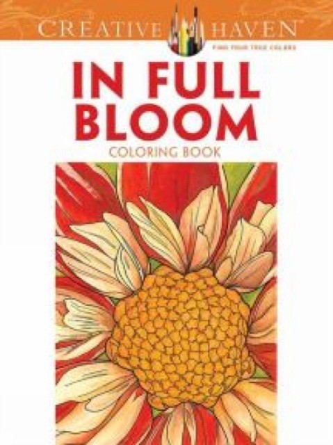 Ruth, Soffer Creative Haven In Full Bloom Coloring Book 