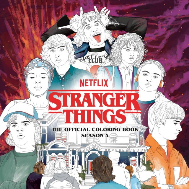 Netflix Stranger Things: The Official Coloring Book, Season 4 