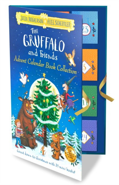 Donaldson Julia Gruffalo and friends advent calendar book collection (2023) 