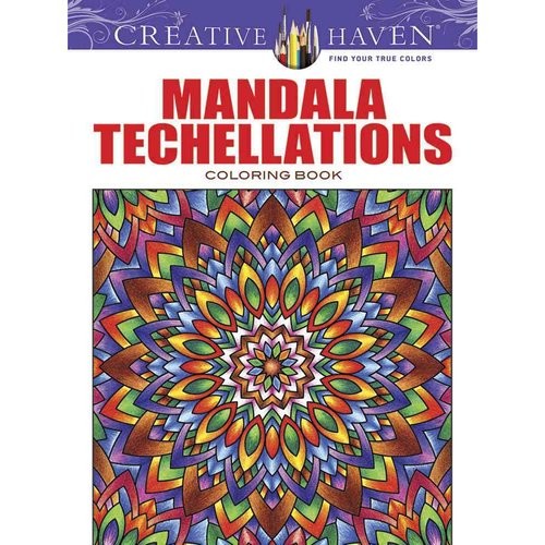Wik John Creative Haven Mandala Techellations Coloring Book 