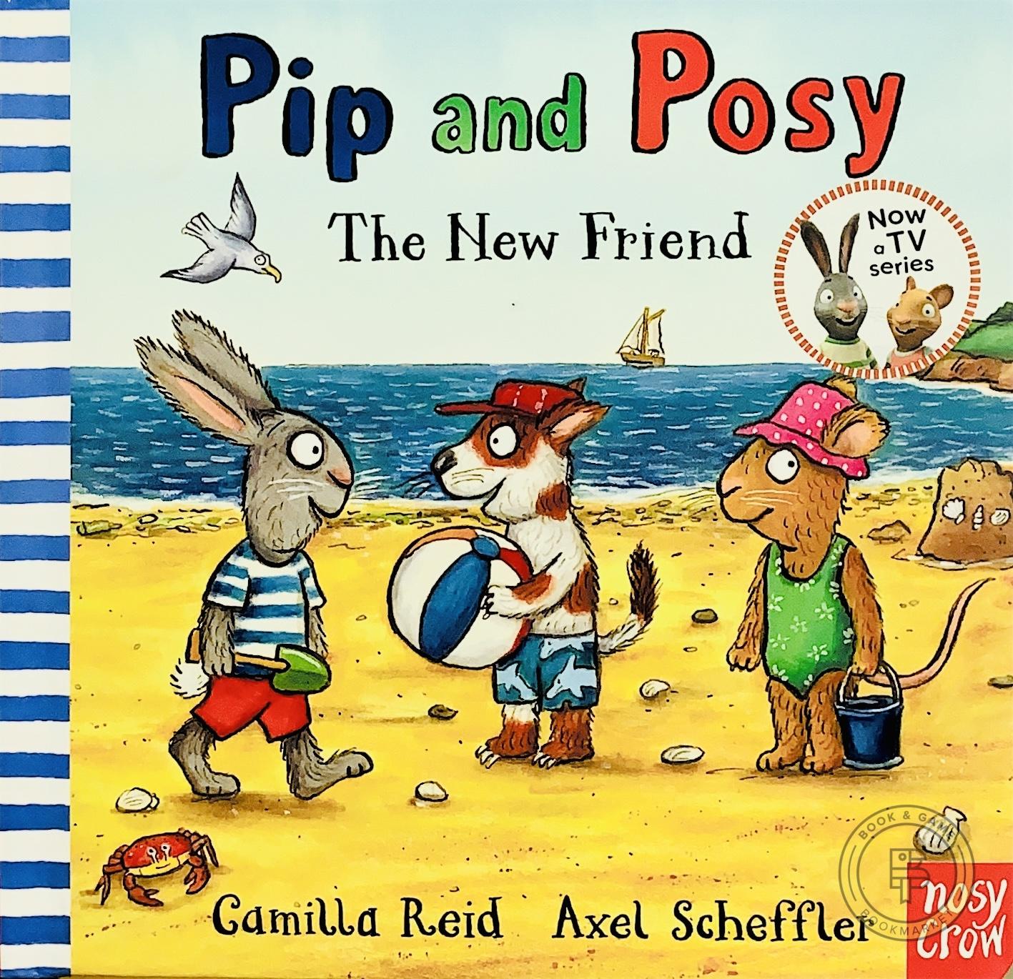 Scheffler Axel Pip and Posy: The New Friend HB 